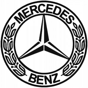 Oplatek-na-tort-Mercedes-Benz-logo-20-cm